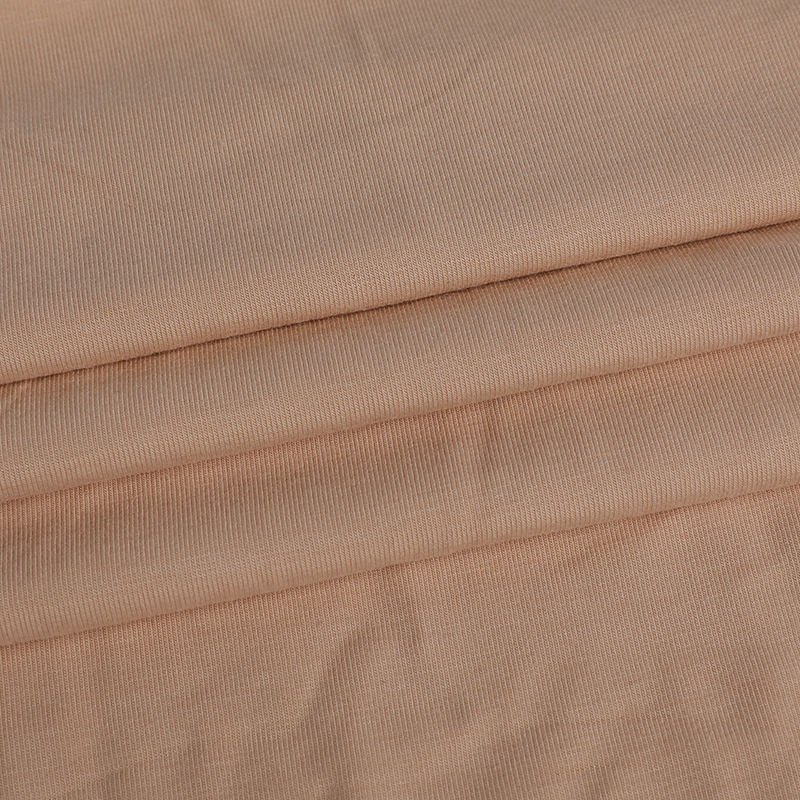 32s Lenzing Rayon/Seide 90/10 + 30D Spandex Single Jersey