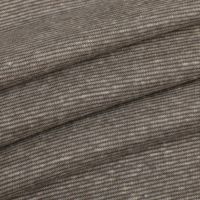 28 Ne Leinen + 32s Acryl-Streifen-Single-Jersey